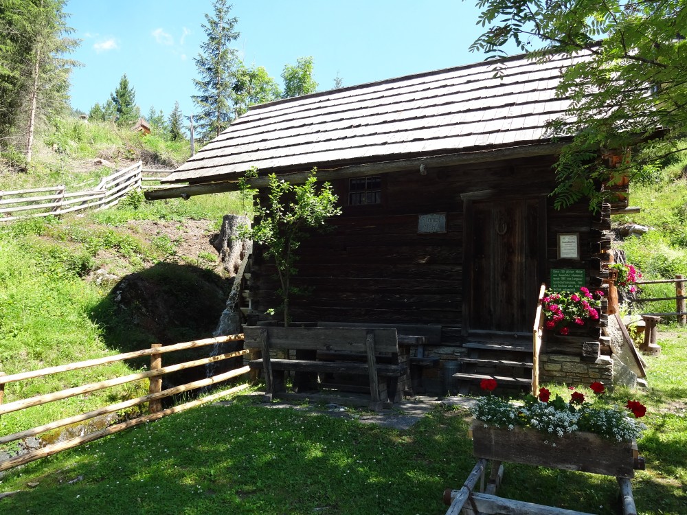 Bei der Stampflmühle in Mauterndorf endet unser Trial