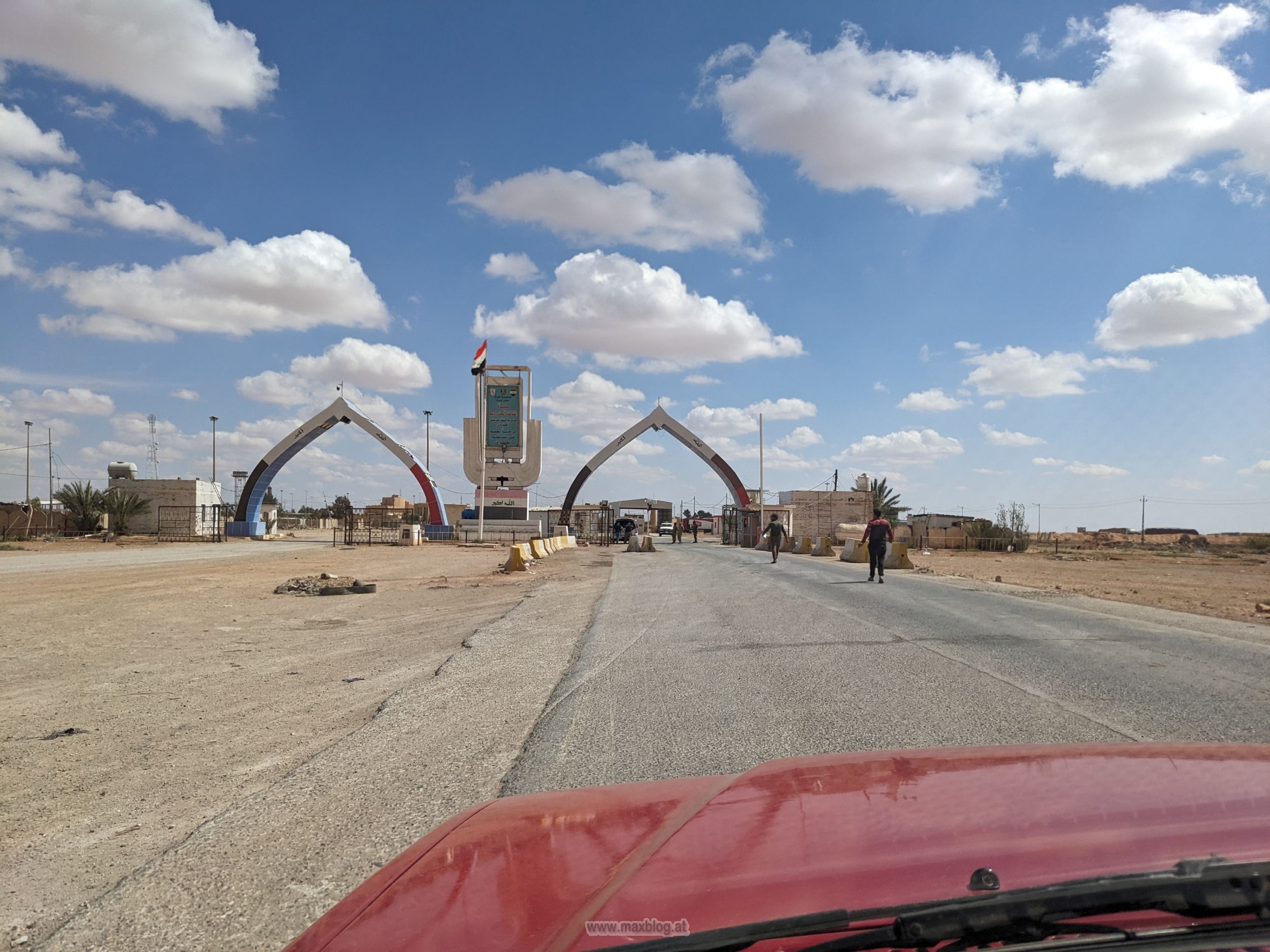 Irak border entrance